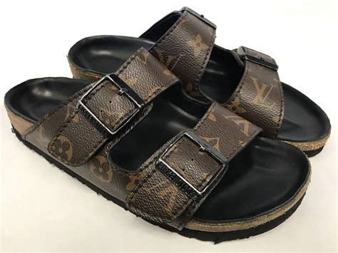 louis vuitton passenger sandal|louis vuitton birkenstock style sandals.